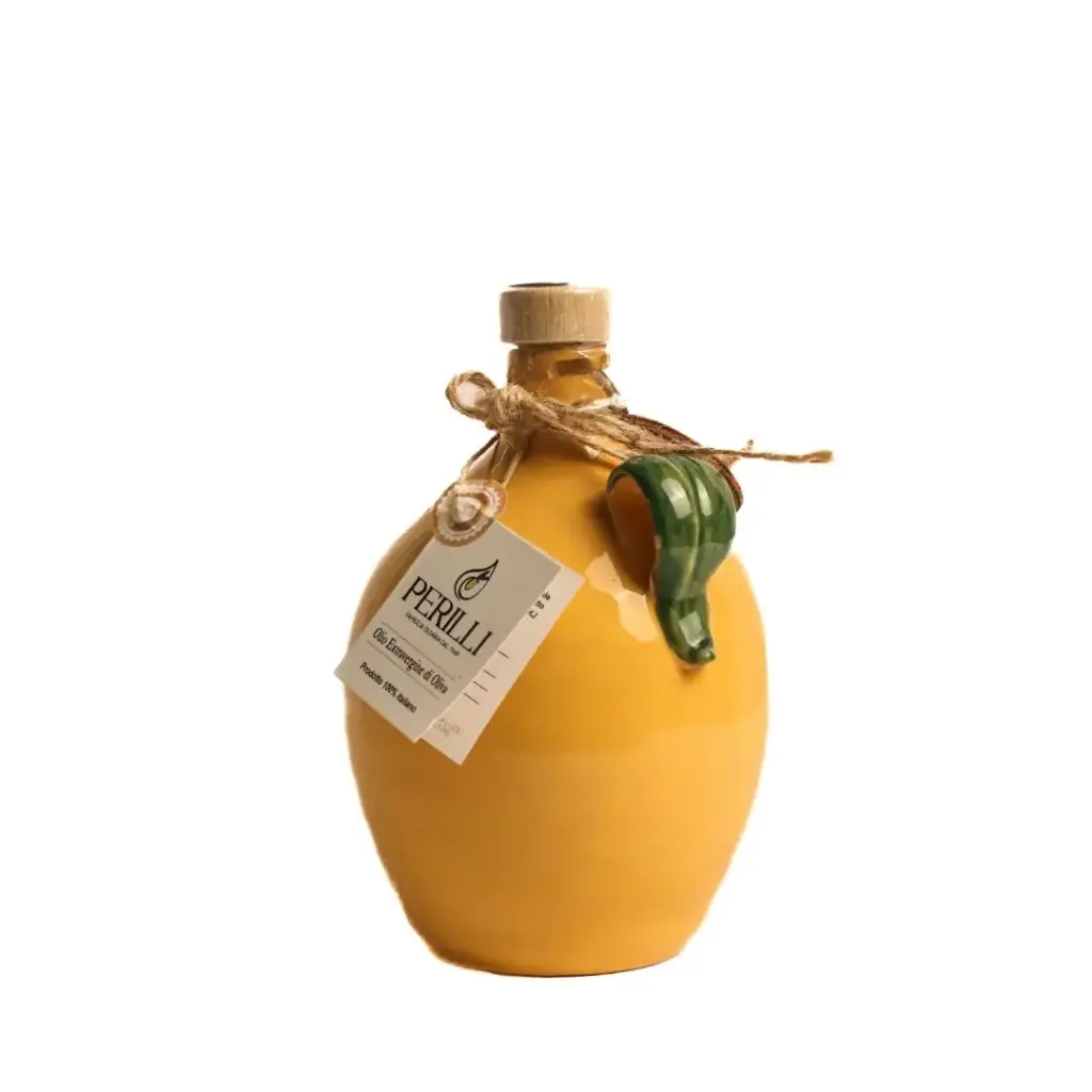 Anfora Artigianale Oliva Arancio