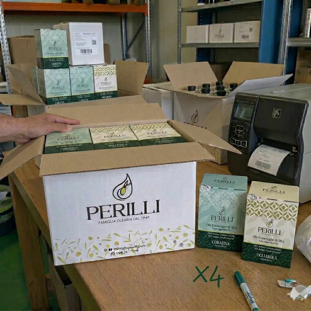 Box - 4 Lattine 5 lt - Monocultivar