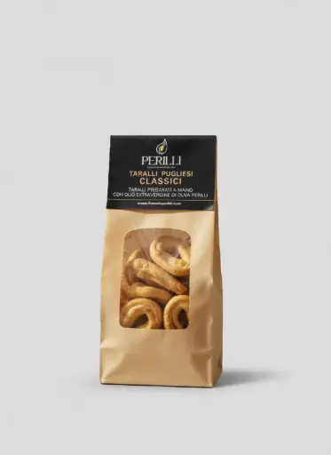Taralli Pugliesi Intrecciati a Mano - 250 gr.